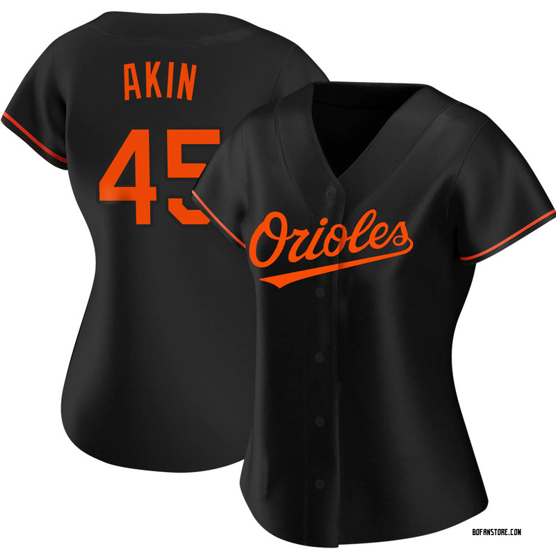 Replica Keegan Akin Women's Baltimore Orioles Black Alternate Jersey