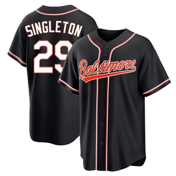 Replica Ken Singleton Youth Baltimore Orioles Black Fashion Out Jersey