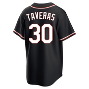 Replica Leody Taveras Youth Baltimore Orioles Black Fashion Out Jersey
