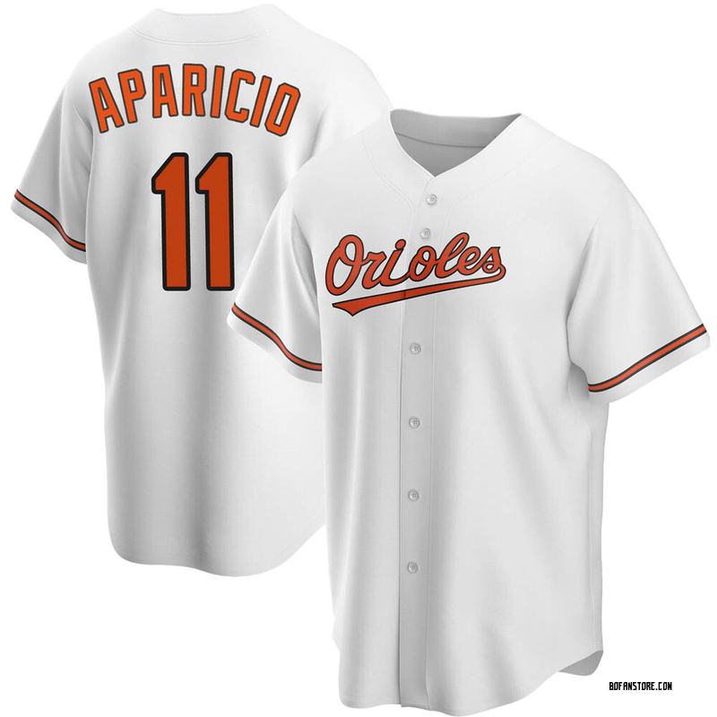 Replica Luis Aparicio Youth Baltimore Orioles White Home Jersey