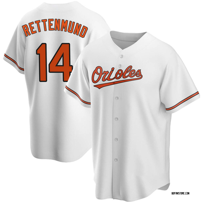 Replica Merv Rettenmund Youth Baltimore Orioles White Home Jersey