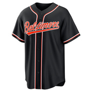 Replica Paul Blair Youth Baltimore Orioles Black Fashion Out Jersey