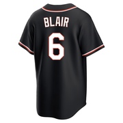Replica Paul Blair Youth Baltimore Orioles Black Fashion Out Jersey