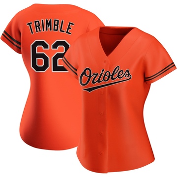 Replica Reed Trimble Women's Baltimore Orioles Orange Alternate Jersey