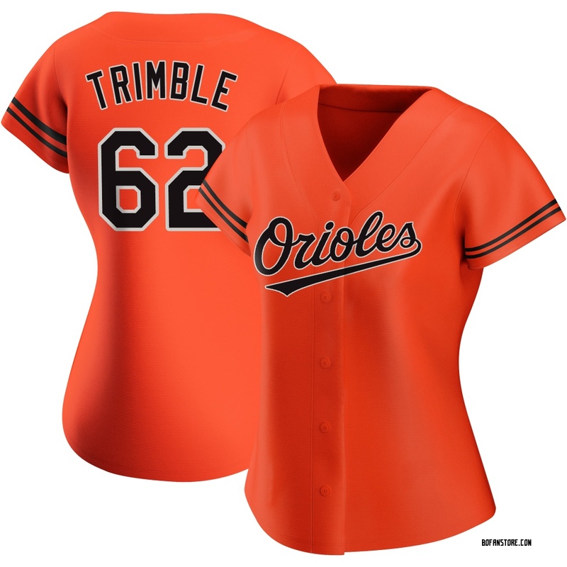 Replica Reed Trimble Women's Baltimore Orioles Orange Alternate Jersey