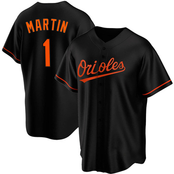 Replica Richie Martin Men's Baltimore Orioles Black Alternate Jersey