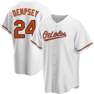 Replica Rick Dempsey Men's Baltimore Orioles White Home Jersey