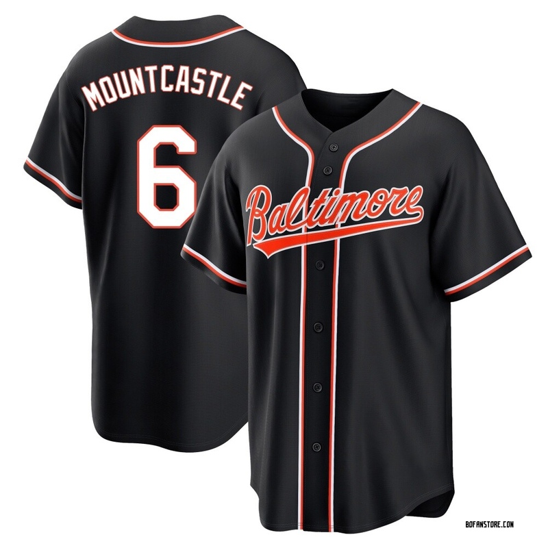 Replica Ryan Mountcastle Men's Baltimore Orioles Black Fashion Out Jersey