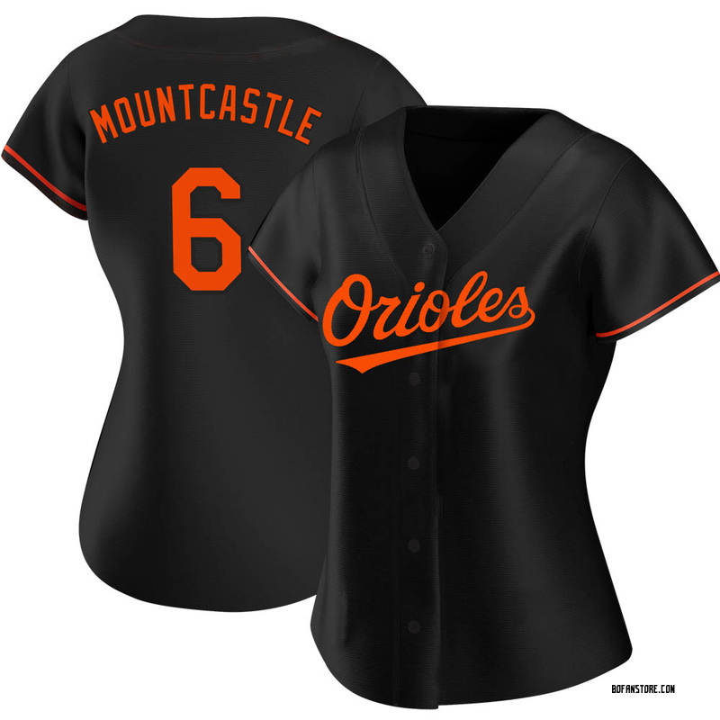 Replica Ryan Mountcastle Women's Baltimore Orioles Black Alternate Jersey