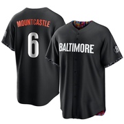 Replica Ryan Mountcastle Youth Baltimore Orioles Black 2023 City Connect Jersey