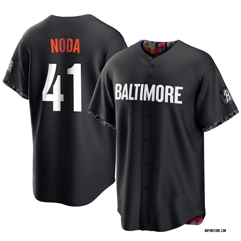 Replica Ryan Noda Men's Baltimore Orioles Black 2023 City Connect Jersey