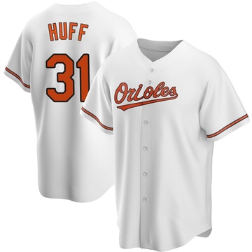 Replica Sam Huff Youth Baltimore Orioles White Home Jersey