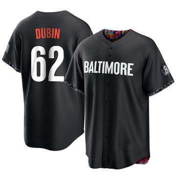 Replica Shawn Dubin Men's Baltimore Orioles Black 2023 City Connect Jersey