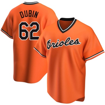 Replica Shawn Dubin Youth Baltimore Orioles Orange Alternate Cooperstown Collection Jersey