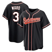 Replica Taylor Ward Men's Baltimore Orioles Black Fashion Out Jersey