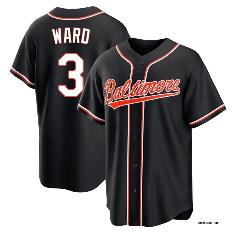 Replica Taylor Ward Men's Baltimore Orioles Black Fashion Out Jersey