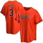 Replica Taylor Ward Men's Baltimore Orioles Orange Alternate Jersey