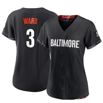 Replica Taylor Ward Women's Baltimore Orioles Black 2023 City Connect Jersey