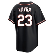 Replica Terrin Vavra Men's Baltimore Orioles Black Fashion Out Jersey