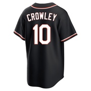 Replica Terry Crowley Youth Baltimore Orioles Black Fashion Out Jersey