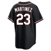 Replica Tippy Martinez Men's Baltimore Orioles Black Fashion Out Jersey
