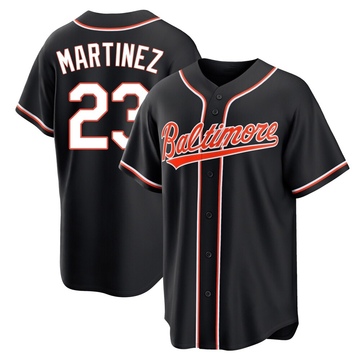 Replica Tippy Martinez Youth Baltimore Orioles Black Fashion Out Jersey