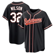 Replica Weston Wilson Youth Baltimore Orioles Black Fashion Out Jersey