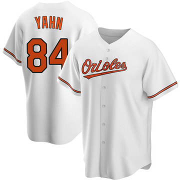 Replica Willy Yahn Youth Baltimore Orioles White Home Jersey