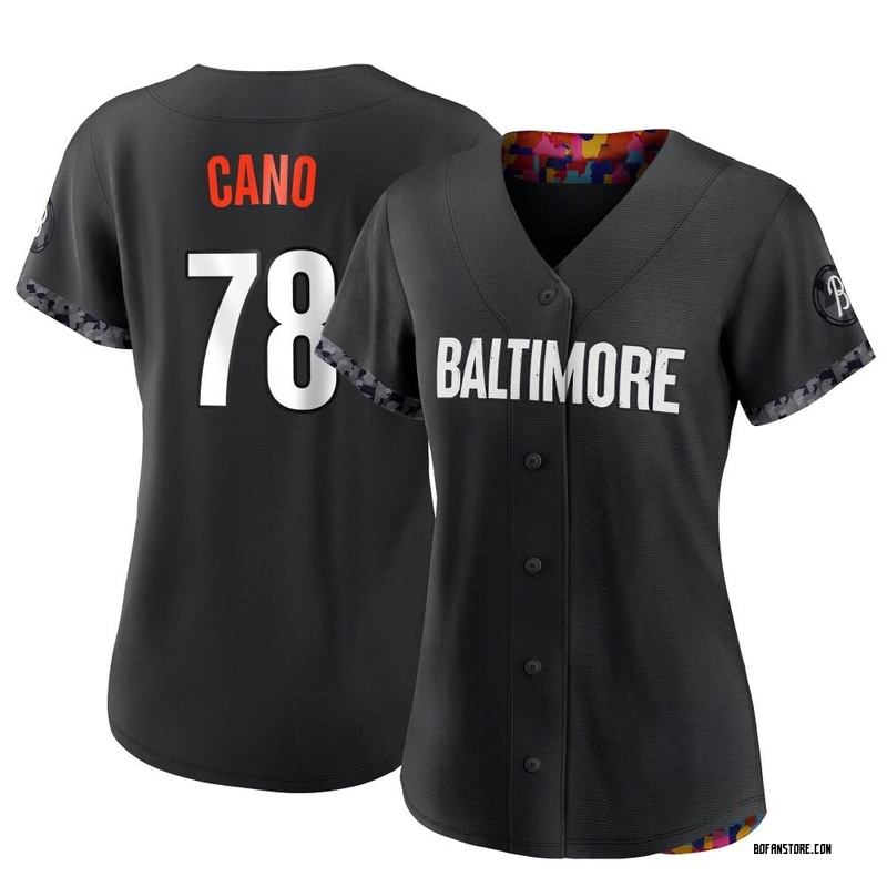 Replica Yennier Cano Women's Baltimore Orioles Black 2023 City Connect Jersey