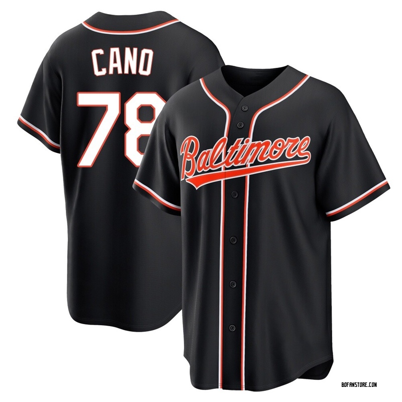 Replica Yennier Cano Youth Baltimore Orioles Black Fashion Out Jersey
