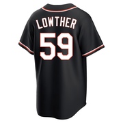 Replica Zac Lowther Youth Baltimore Orioles Black Fashion Out Jersey